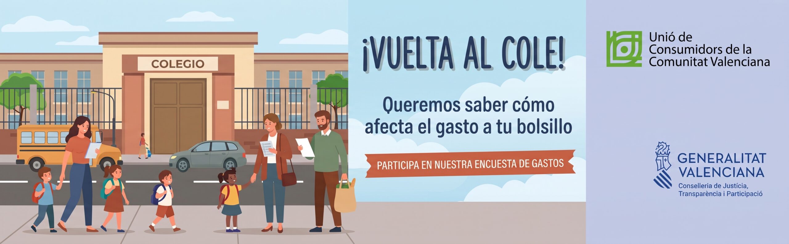 ¡Vuelta al cole! Queremos saber cómo afecta el gasto a tu bolsillo